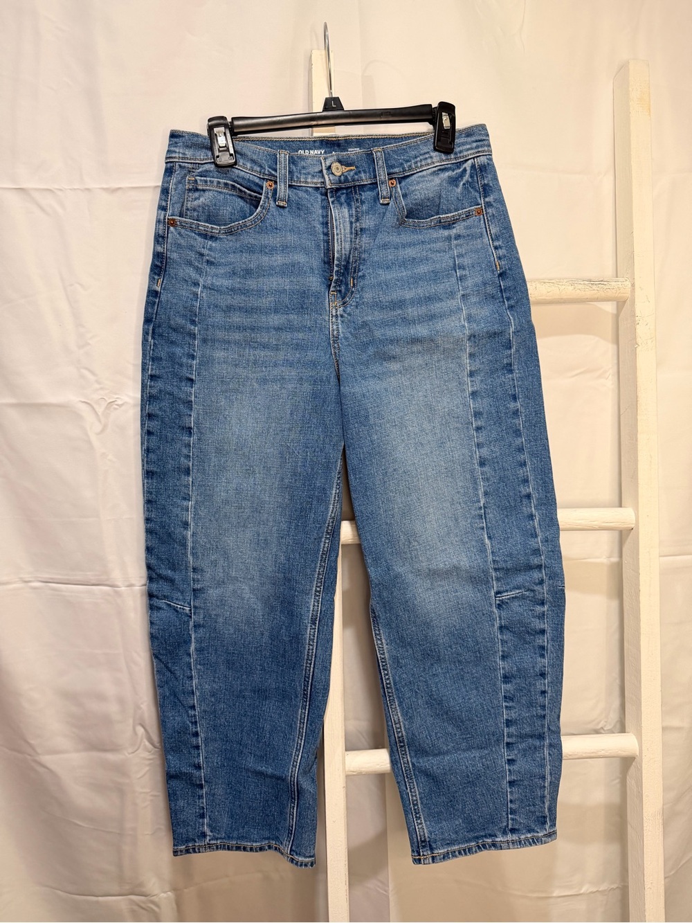 Old Navy Boyfriend Jeans in Medium Blue Wash